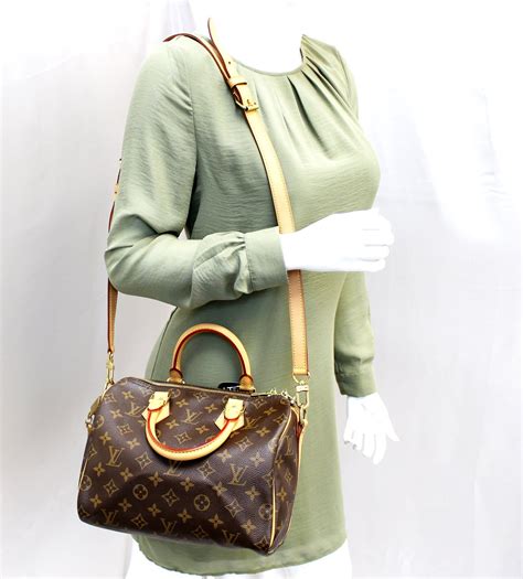 lv bandoulière|lv speedy 25 bandouliere monogram.